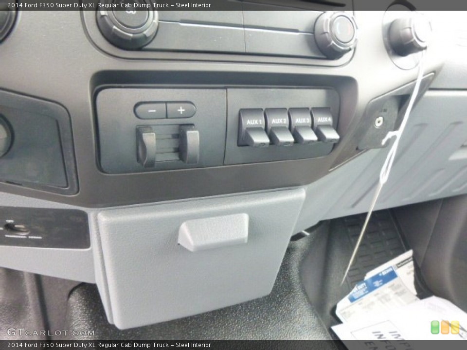Steel Interior Controls for the 2014 Ford F350 Super Duty XL Regular Cab Dump Truck #91714972