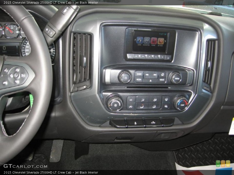Jet Black Interior Controls for the 2015 Chevrolet Silverado 2500HD LT Crew Cab #91715689