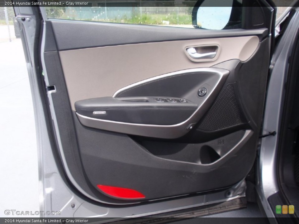 Gray Interior Door Panel for the 2014 Hyundai Santa Fe Limited #91716073
