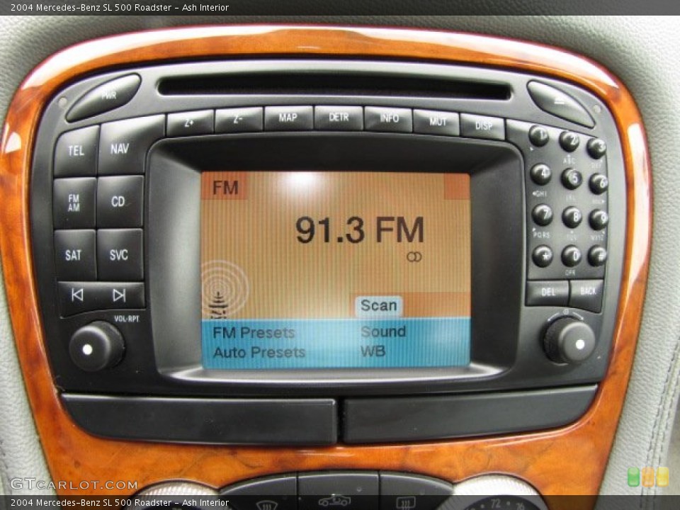Ash Interior Controls for the 2004 Mercedes-Benz SL 500 Roadster #91716209