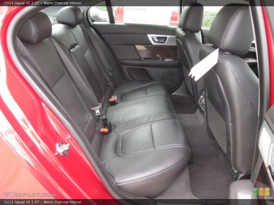 Warm Charcoal Interior Rear Seat for the 2014 Jaguar XF 2.0T #91717457
