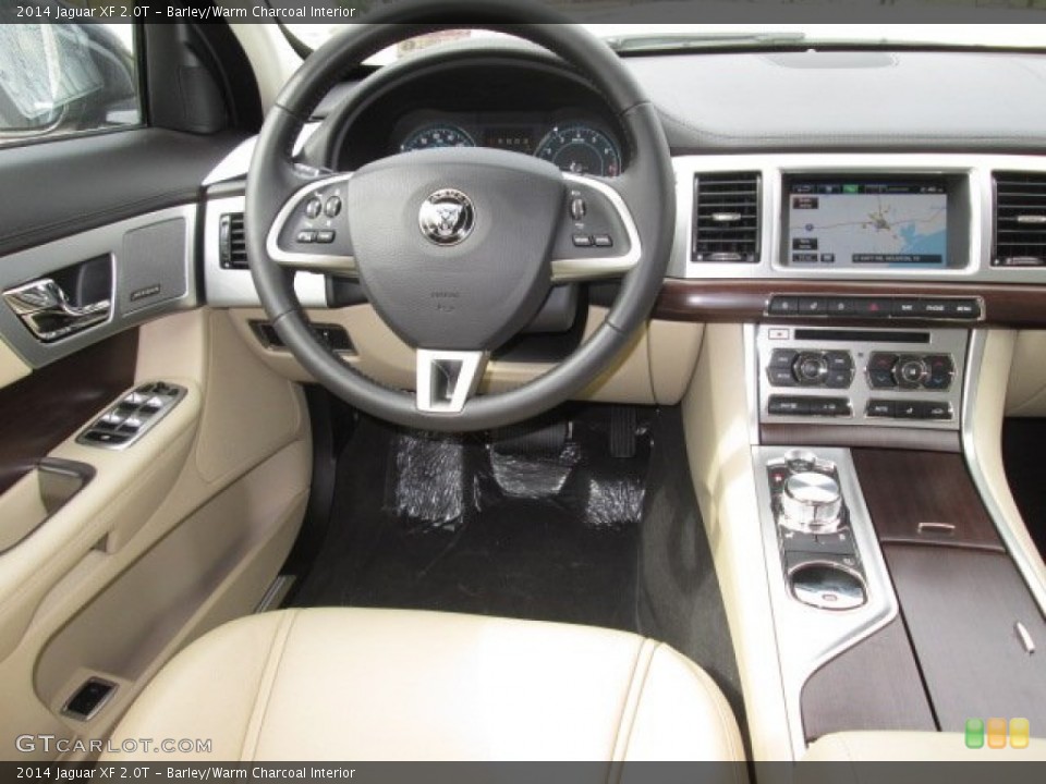 Barley/Warm Charcoal Interior Dashboard for the 2014 Jaguar XF 2.0T #91717783
