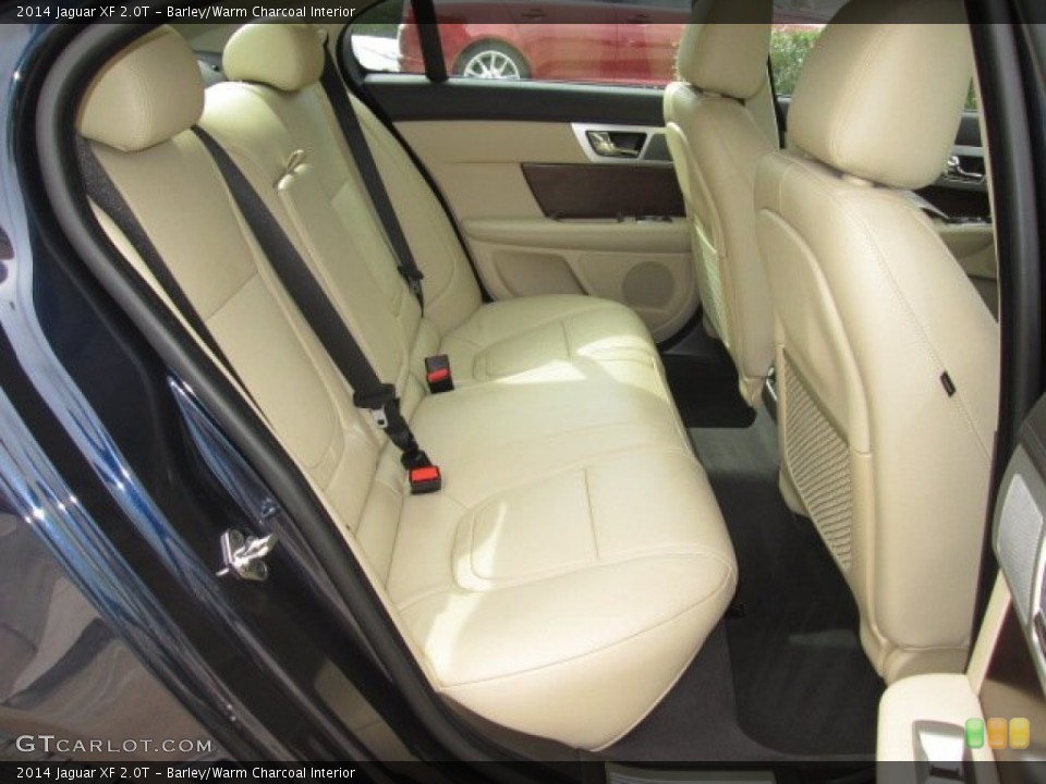 Barley/Warm Charcoal Interior Rear Seat for the 2014 Jaguar XF 2.0T #91717858