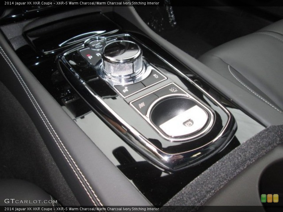 XKR-S Warm Charcoal/Warm Charcoal Ivory Stitching Interior Transmission for the 2014 Jaguar XK XKR Coupe #91718293