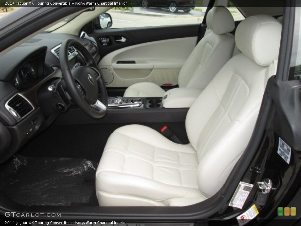 Ivory/Warm Charcoal Interior Photo for the 2014 Jaguar XK Touring Convertible #91719139