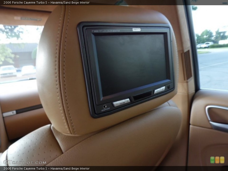 Havanna/Sand Beige Interior Entertainment System for the 2006 Porsche Cayenne Turbo S #91719655