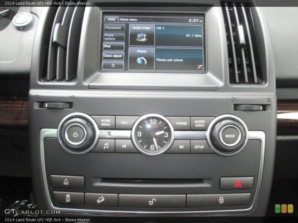 Ebony Interior Controls for the 2014 Land Rover LR2 HSE 4x4 #91719748