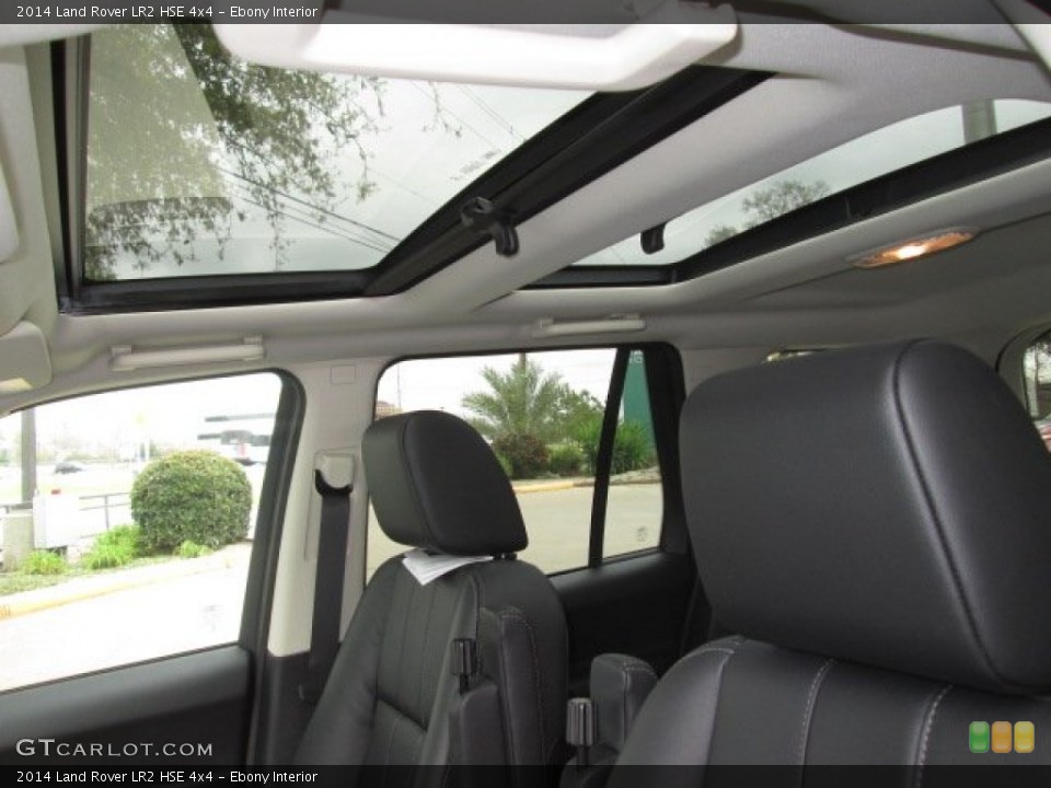 Ebony Interior Sunroof for the 2014 Land Rover LR2 HSE 4x4 #91719765