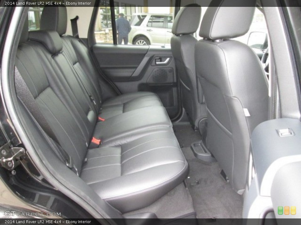 Ebony Interior Rear Seat for the 2014 Land Rover LR2 HSE 4x4 #91719784
