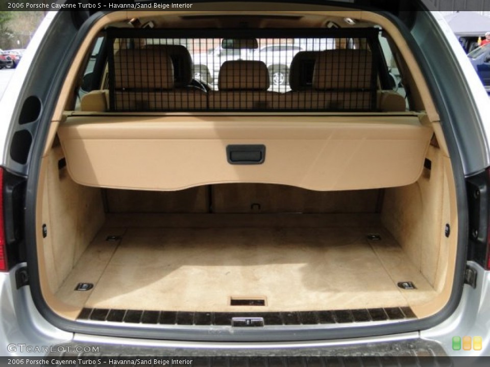 Havanna/Sand Beige Interior Trunk for the 2006 Porsche Cayenne Turbo S #91719904