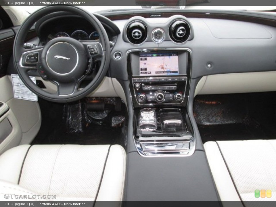 Ivory Interior Dashboard for the 2014 Jaguar XJ XJL Portfolio AWD #91719937