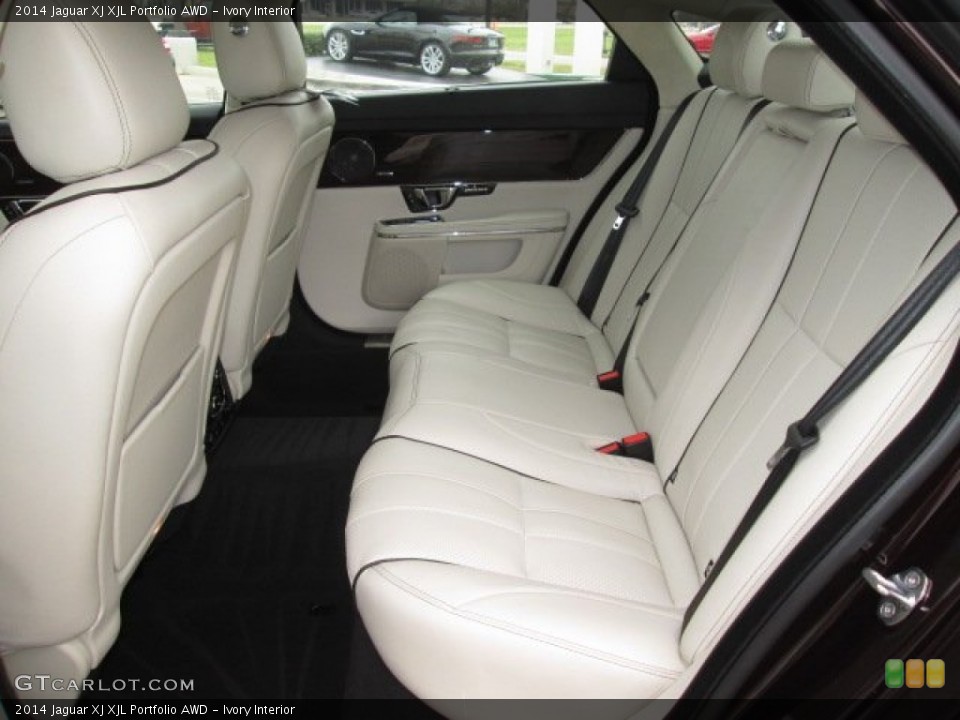 Ivory Interior Rear Seat for the 2014 Jaguar XJ XJL Portfolio AWD #91719958
