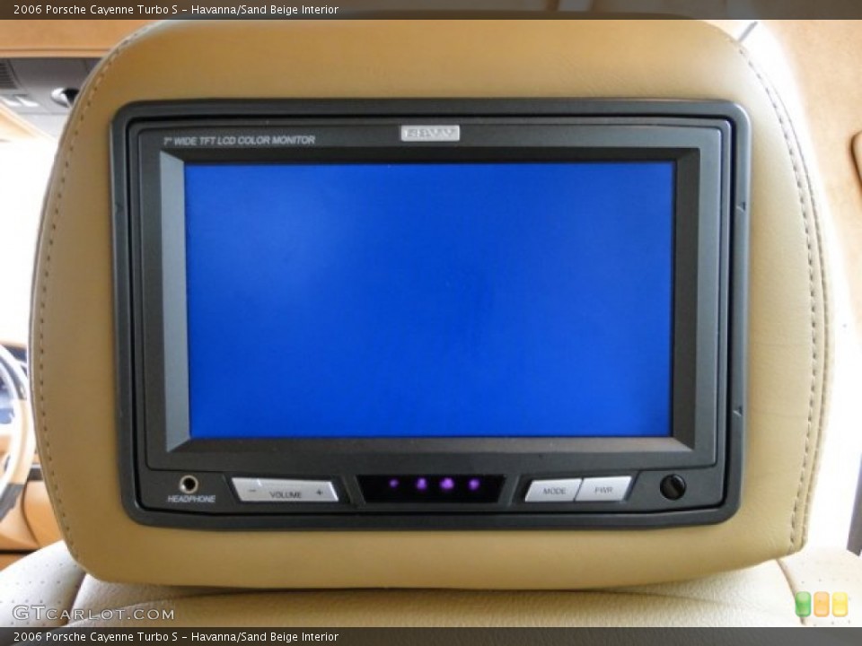 Havanna/Sand Beige Interior Entertainment System for the 2006 Porsche Cayenne Turbo S #91720066