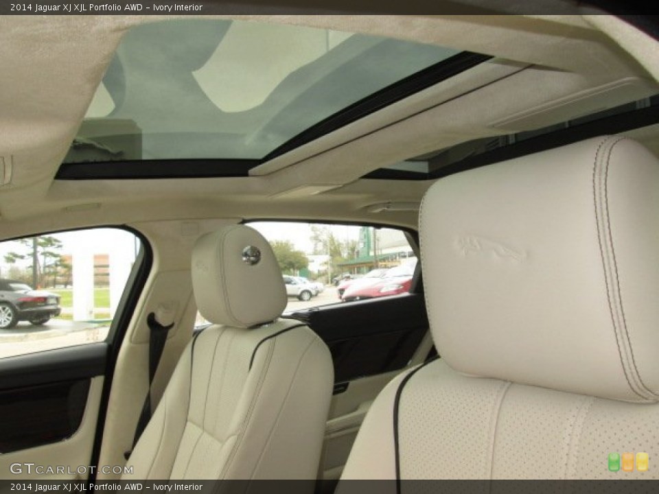 Ivory Interior Sunroof for the 2014 Jaguar XJ XJL Portfolio AWD #91720189