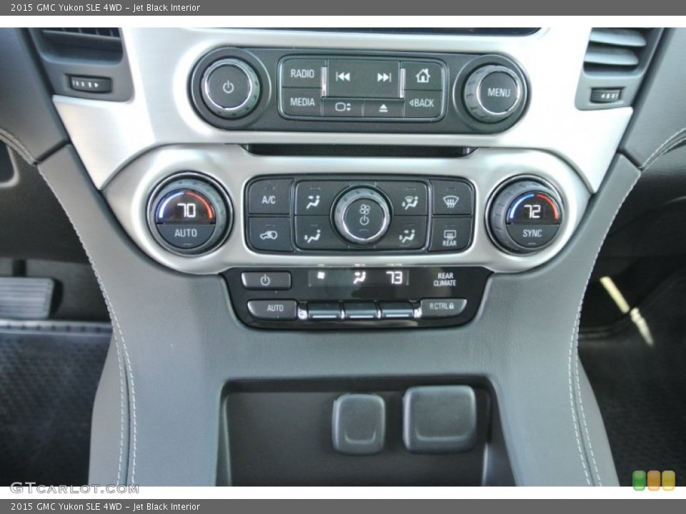 Jet Black Interior Controls for the 2015 GMC Yukon SLE 4WD #91722505