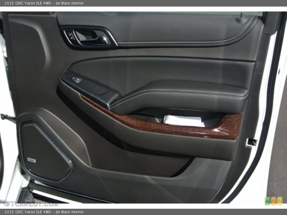 Jet Black Interior Door Panel for the 2015 GMC Yukon SLE 4WD #91722696