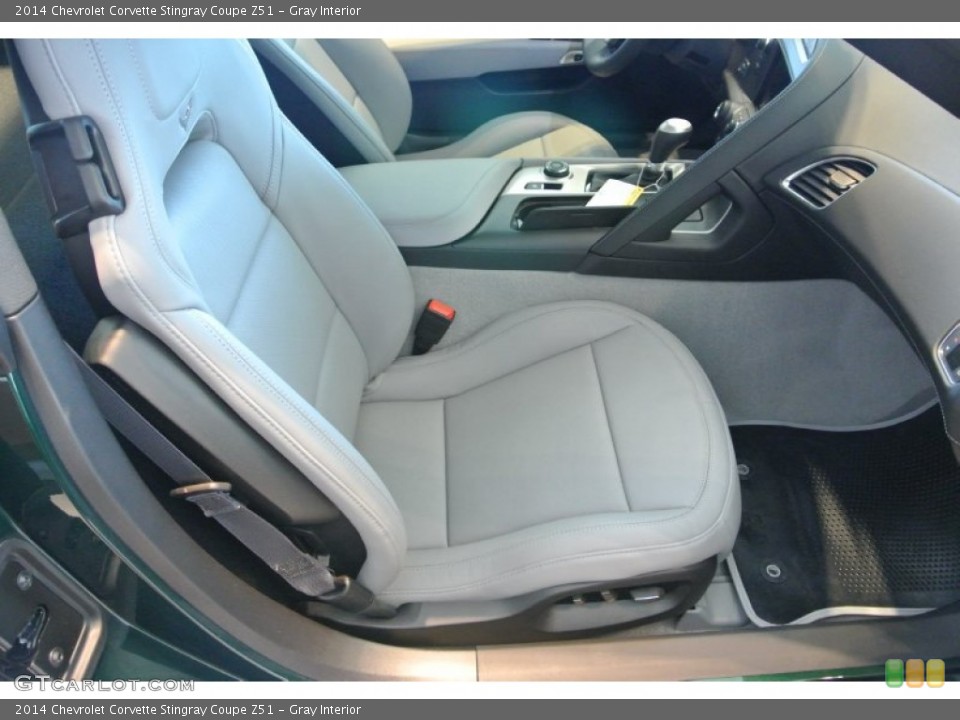 Gray Interior Front Seat for the 2014 Chevrolet Corvette Stingray Coupe Z51 #91725256