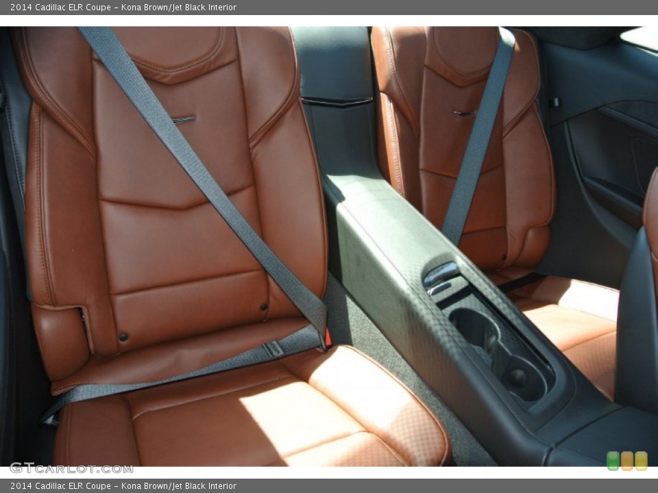 Kona Brown/Jet Black Interior Front Seat for the 2014 Cadillac ELR Coupe #91727988