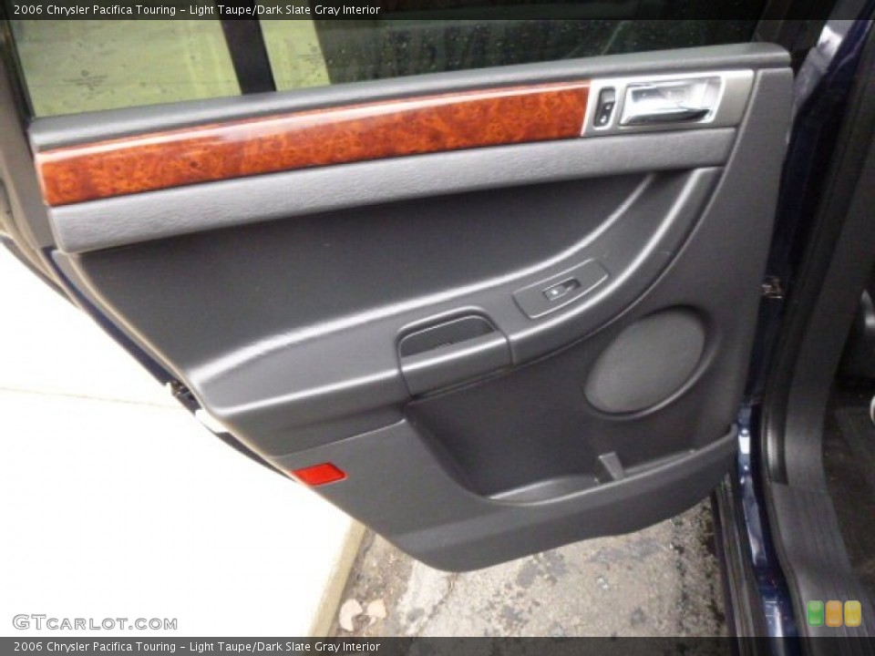 Light Taupe/Dark Slate Gray Interior Door Panel for the 2006 Chrysler Pacifica Touring #91738150