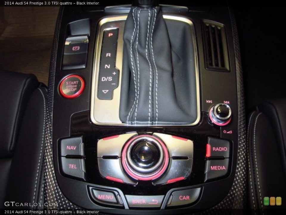 Black Interior Controls for the 2014 Audi S4 Prestige 3.0 TFSI quattro #91739011