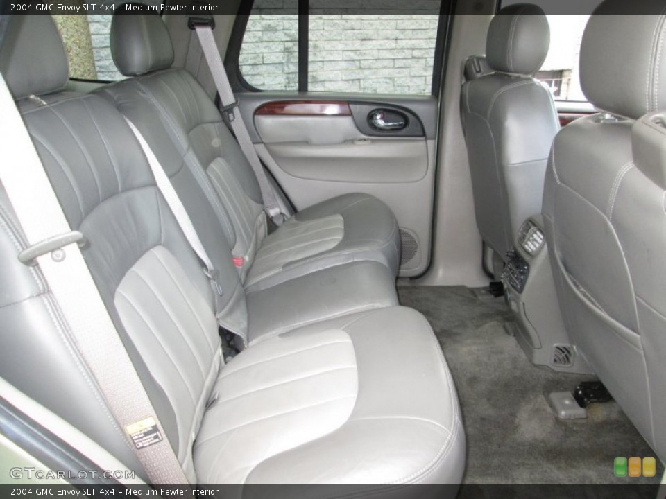 Medium Pewter Interior Rear Seat for the 2004 GMC Envoy SLT 4x4 #91742407