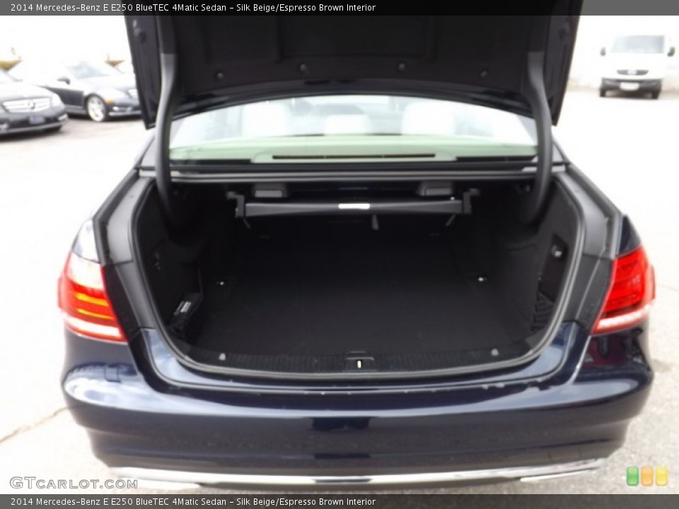 Silk Beige/Espresso Brown Interior Trunk for the 2014 Mercedes-Benz E E250 BlueTEC 4Matic Sedan #91752509