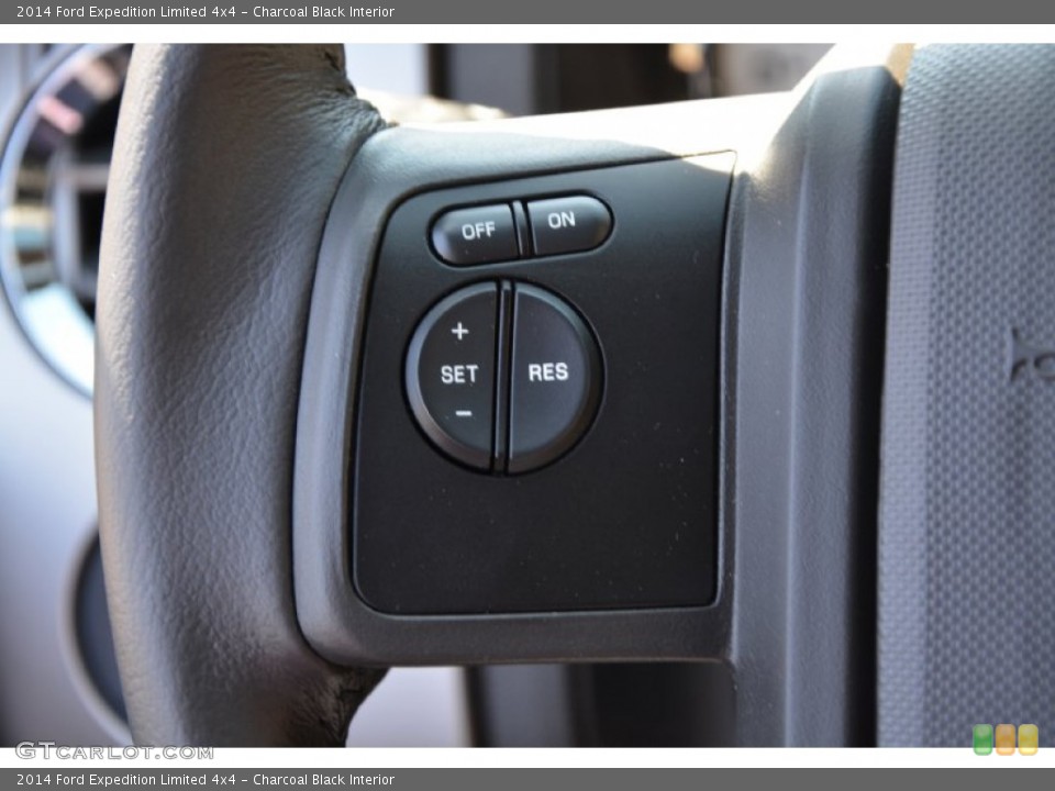 Charcoal Black Interior Controls for the 2014 Ford Expedition Limited 4x4 #91758782