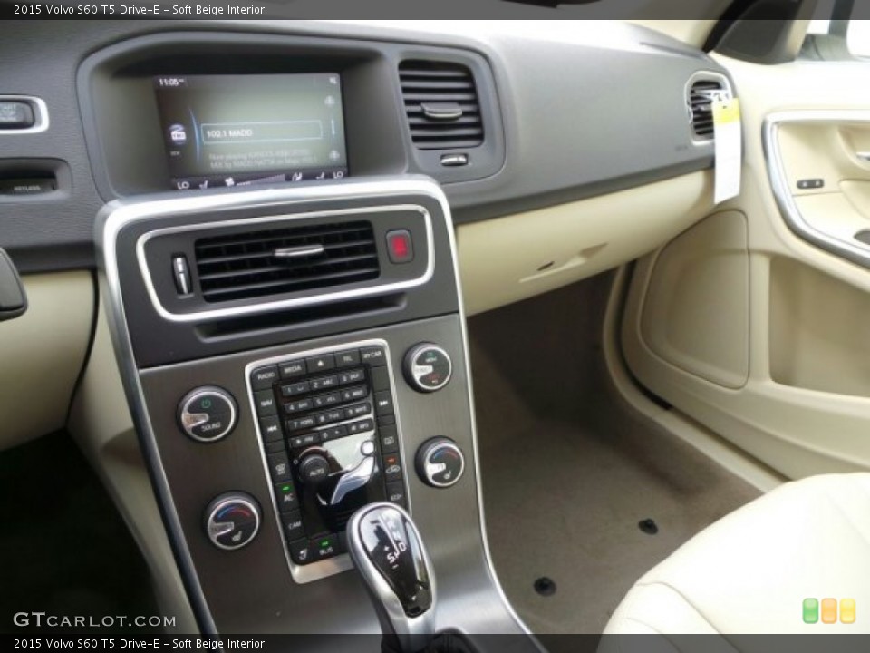 Soft Beige Interior Controls for the 2015 Volvo S60 T5 Drive-E #91759187