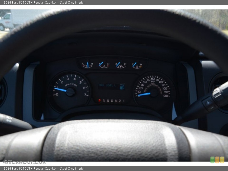 Steel Grey Interior Gauges for the 2014 Ford F150 STX Regular Cab 4x4 #91760620