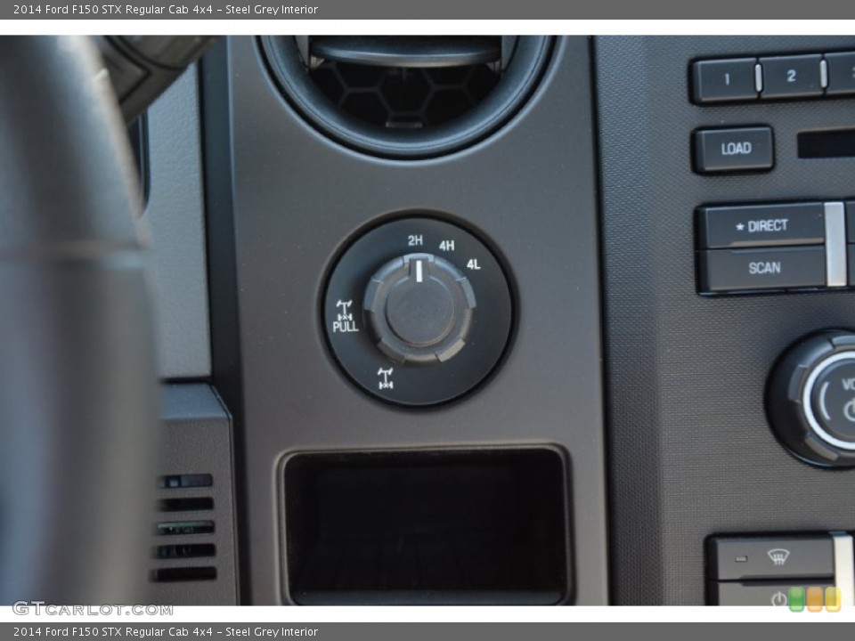 Steel Grey Interior Controls for the 2014 Ford F150 STX Regular Cab 4x4 #91760672