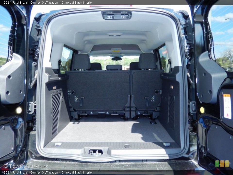 Charcoal Black Interior Trunk for the 2014 Ford Transit Connect XLT Wagon #91761053