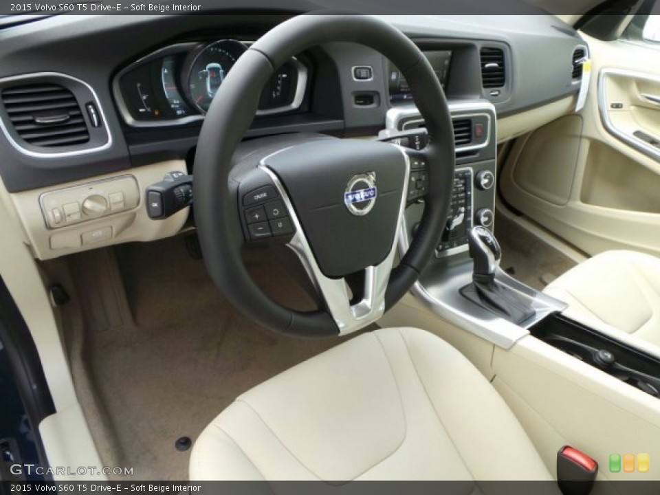 Soft Beige Interior Photo for the 2015 Volvo S60 T5 Drive-E #91761791