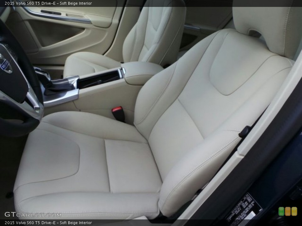 Soft Beige 2015 Volvo S60 Interiors