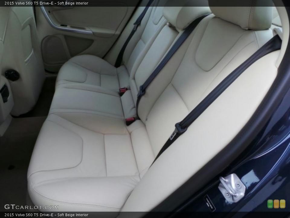 Soft Beige Interior Rear Seat for the 2015 Volvo S60 T5 Drive-E #91762097