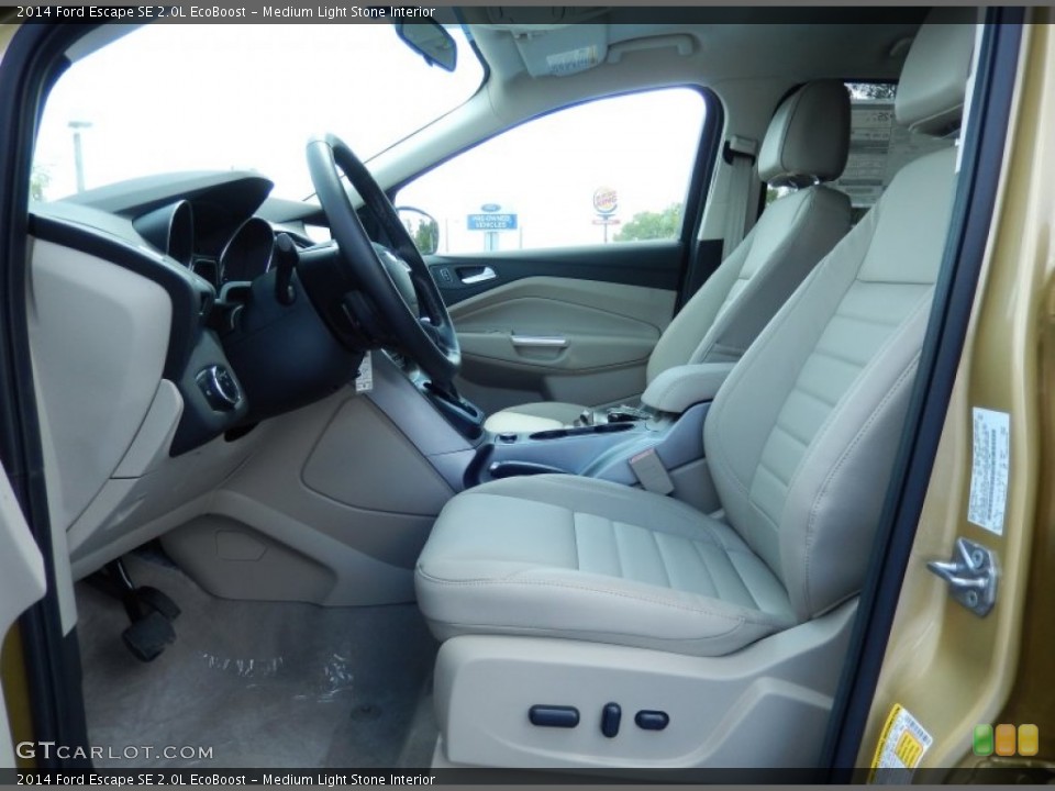 Medium Light Stone Interior Photo for the 2014 Ford Escape SE 2.0L EcoBoost #91762982