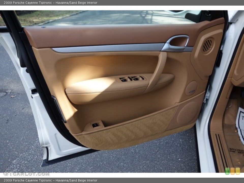 Havanna/Sand Beige Interior Door Panel for the 2009 Porsche Cayenne Tiptronic #91765614