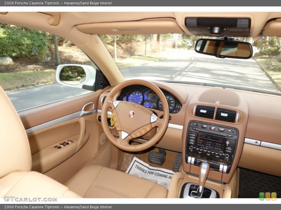 Havanna/Sand Beige Interior Dashboard for the 2009 Porsche Cayenne Tiptronic #91765634