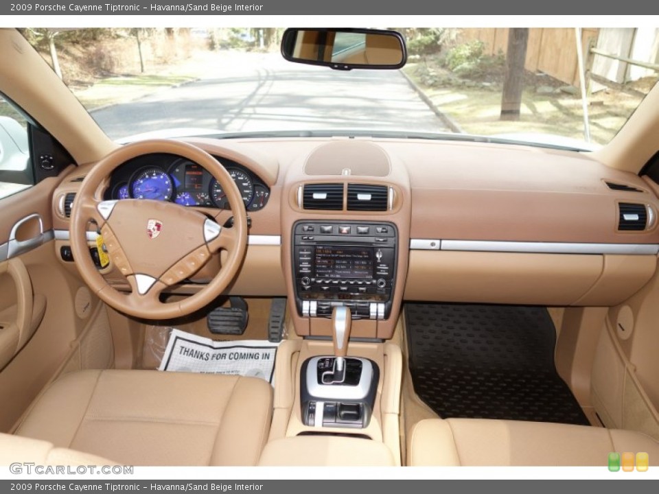 Havanna/Sand Beige Interior Dashboard for the 2009 Porsche Cayenne Tiptronic #91765649