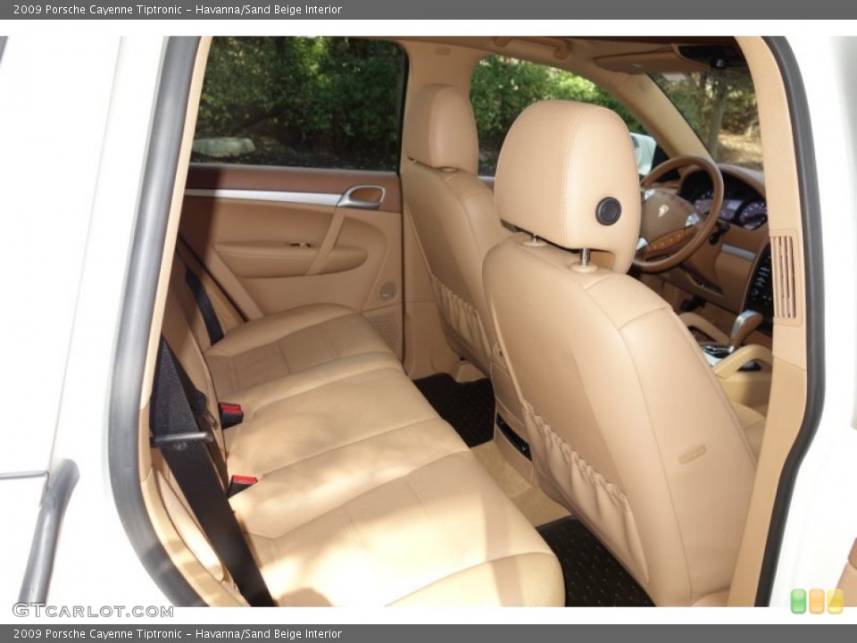 Havanna/Sand Beige Interior Rear Seat for the 2009 Porsche Cayenne Tiptronic #91765691