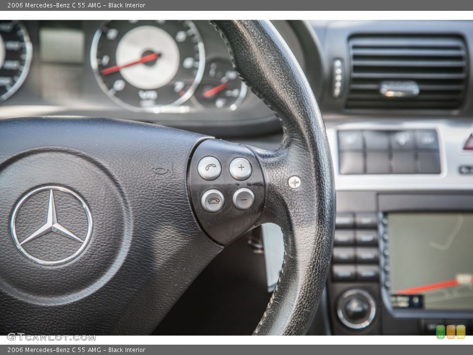 Black Interior Controls for the 2006 Mercedes-Benz C 55 AMG #91767542