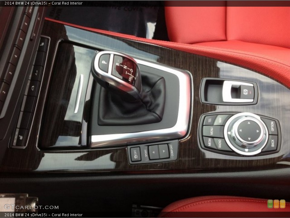 Coral Red Interior Transmission for the 2014 BMW Z4 sDrive35i #91771511