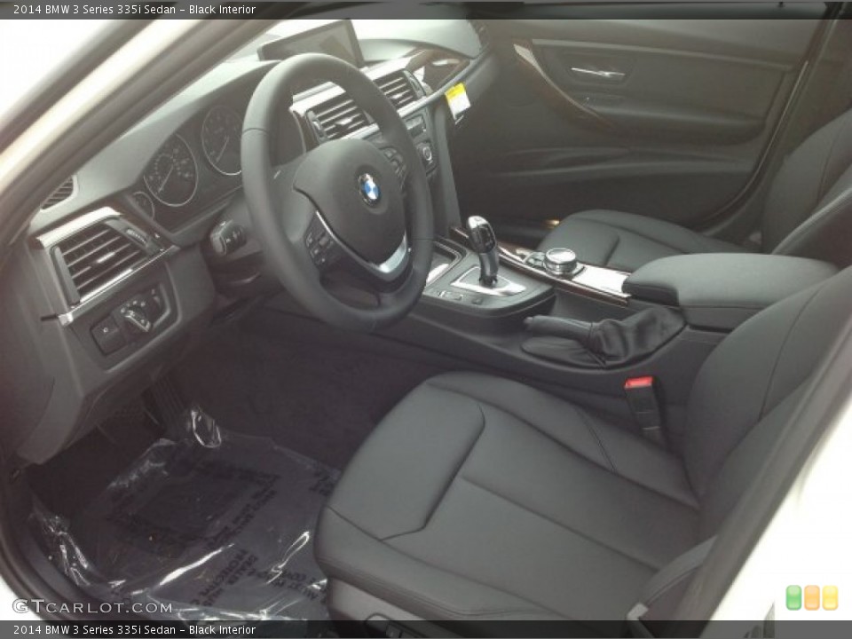 Black Interior Photo for the 2014 BMW 3 Series 335i Sedan #91771582