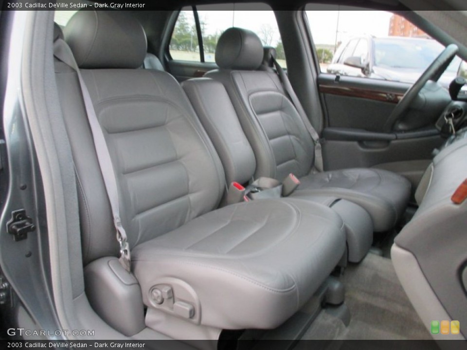 Dark Gray Interior Front Seat for the 2003 Cadillac DeVille Sedan #91772573