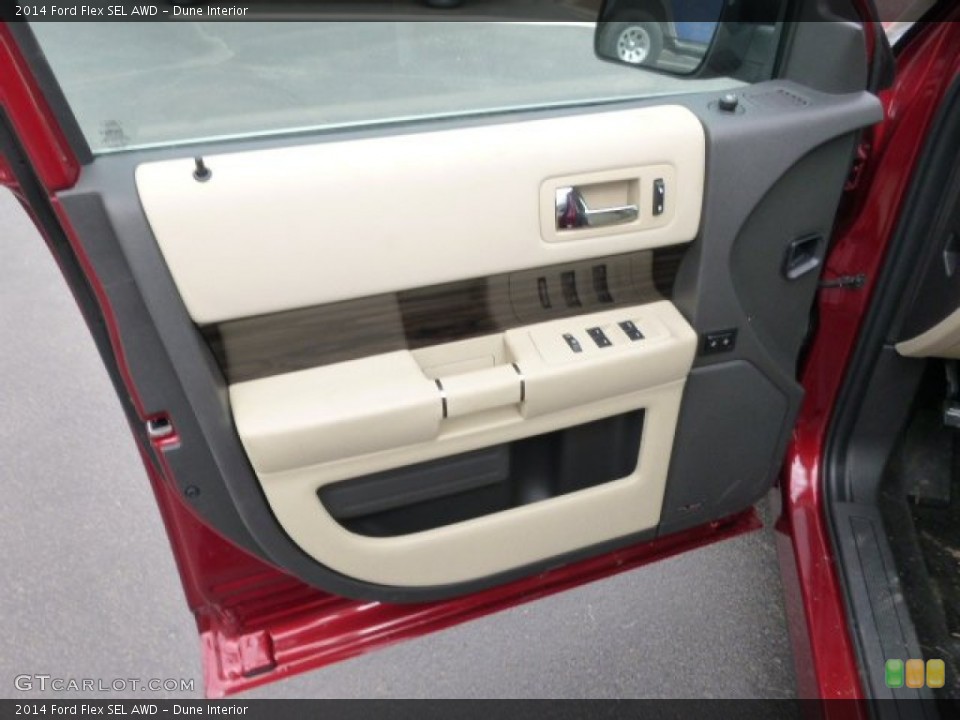 Dune Interior Door Panel for the 2014 Ford Flex SEL AWD #91777220