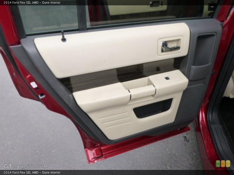 Dune Interior Door Panel for the 2014 Ford Flex SEL AWD #91777268