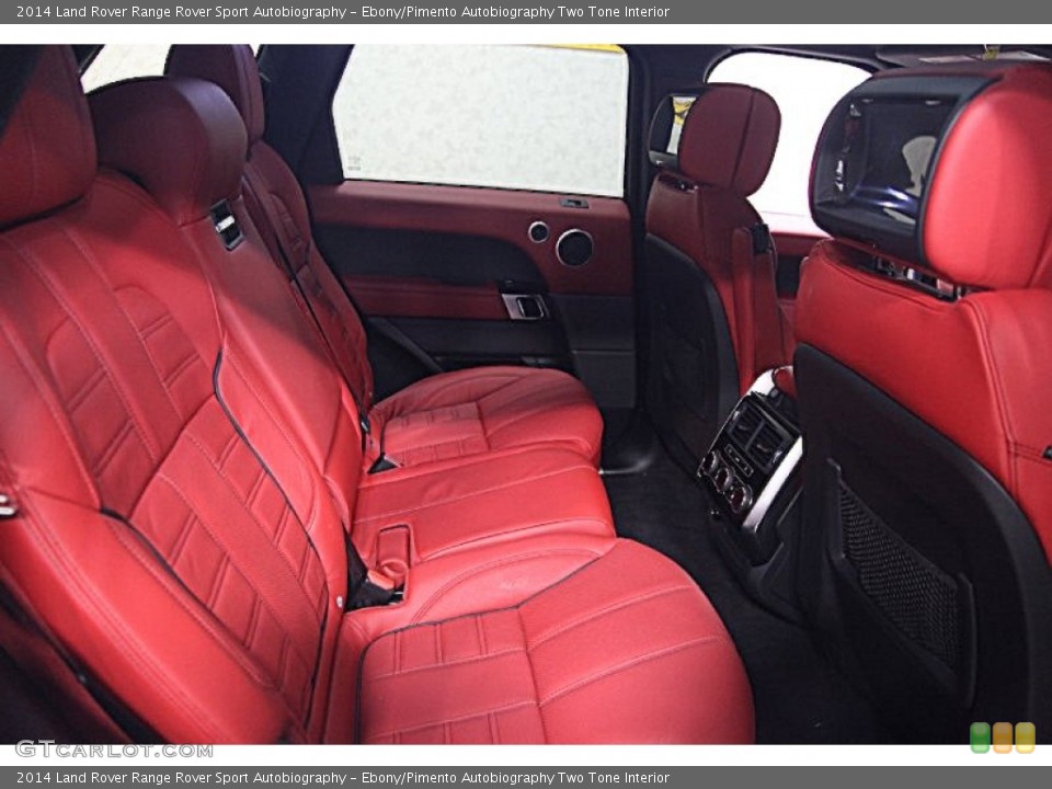 Ebony/Pimento Autobiography Two Tone 2014 Land Rover Range Rover Sport Interiors