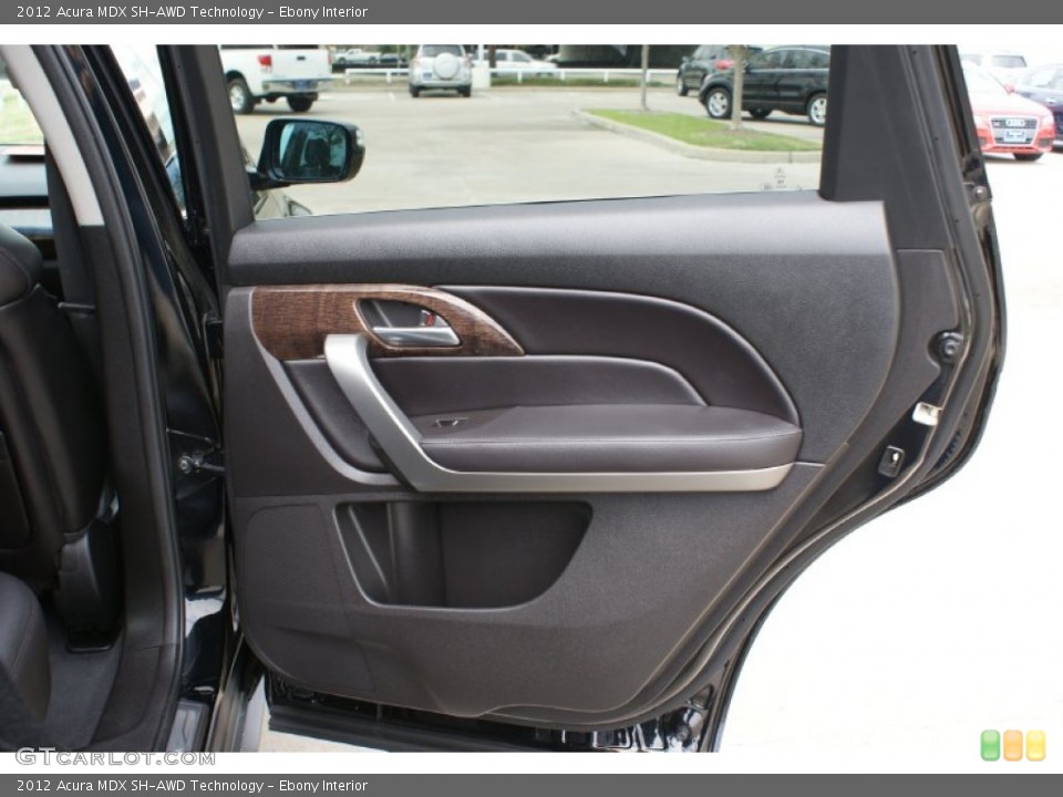 Ebony Interior Door Panel for the 2012 Acura MDX SH-AWD Technology #91783217