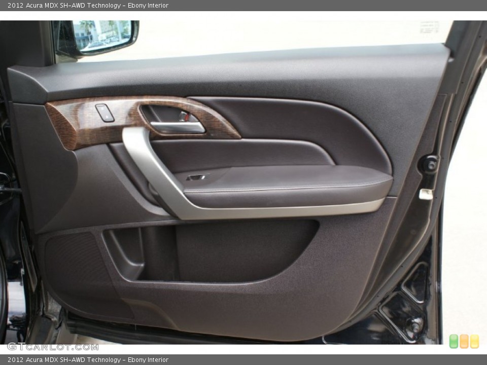 Ebony Interior Door Panel for the 2012 Acura MDX SH-AWD Technology #91783274