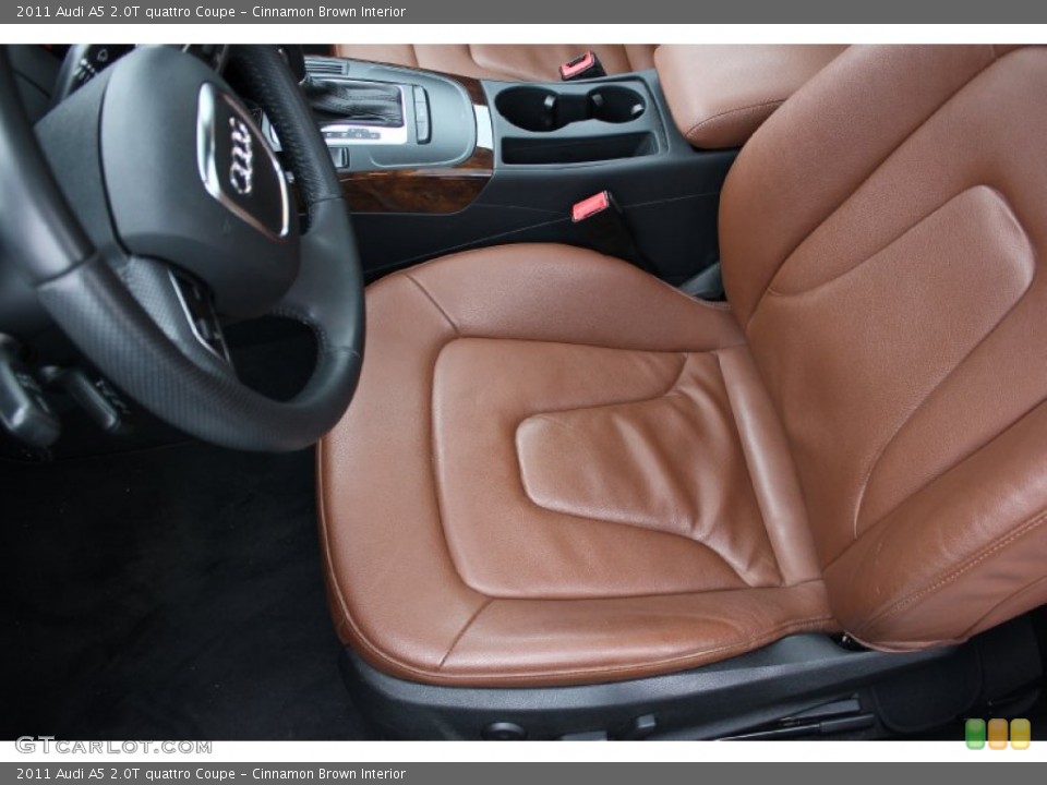 Cinnamon Brown 2011 Audi A5 Interiors