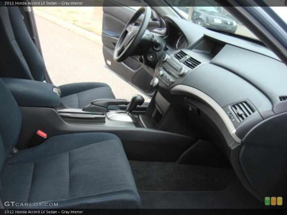 Gray Interior Dashboard for the 2012 Honda Accord LX Sedan #91789031